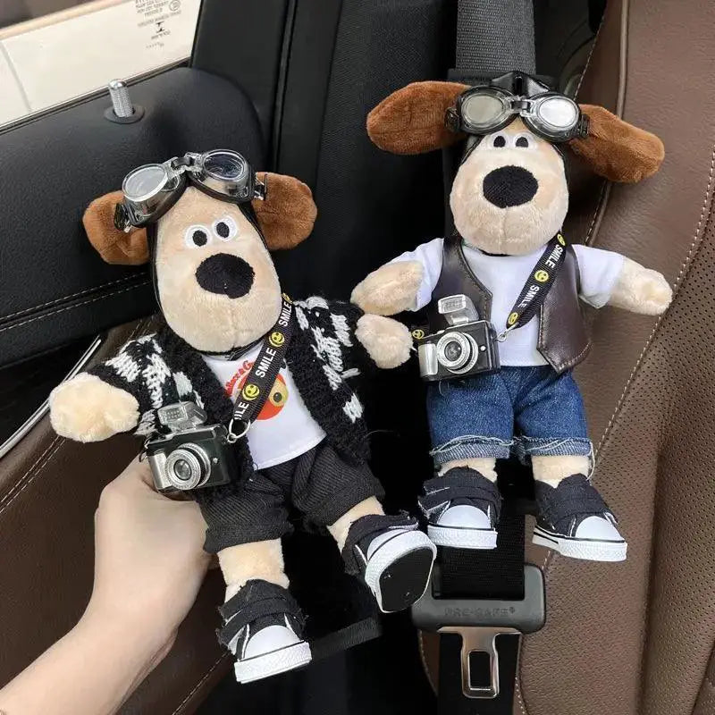 Cozy Master Dog Car Seatbelt Cover Plush Safety Pad