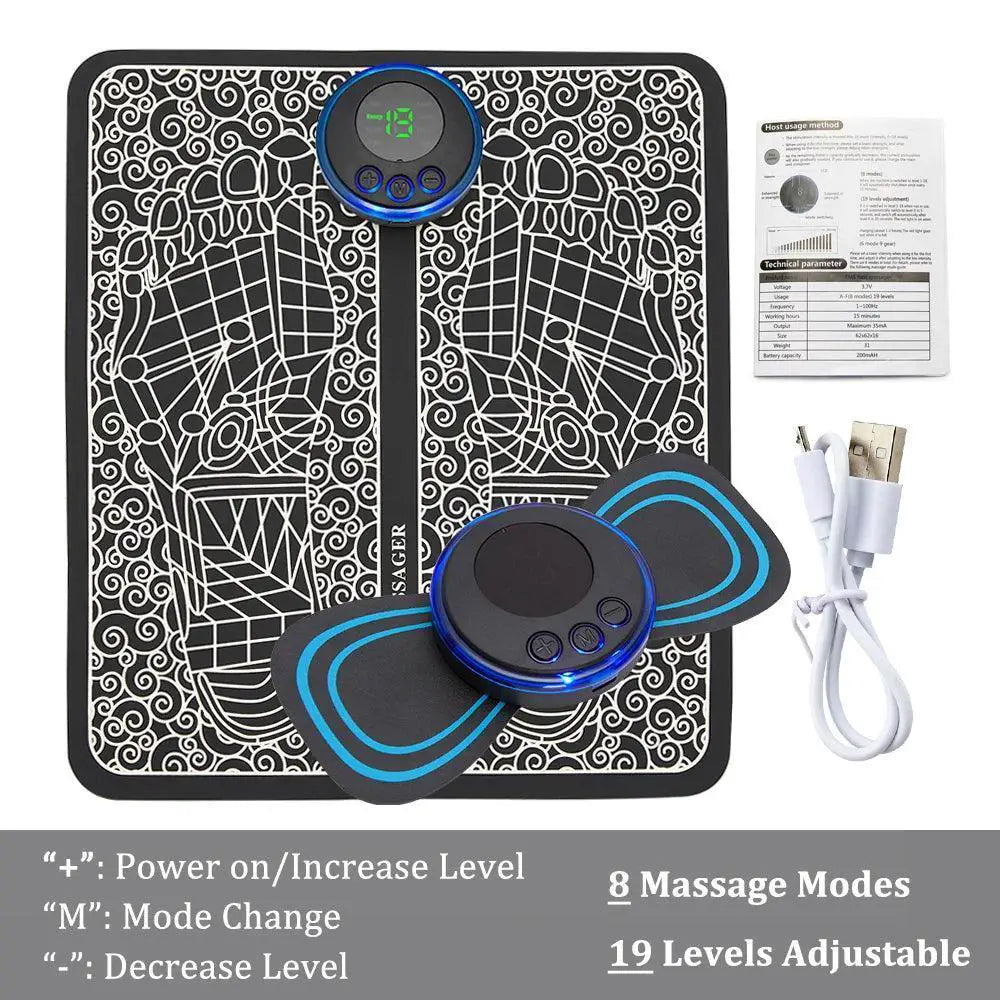 EMS Foot Massager Mat for Pain Relief and Home Wellness — product view 16