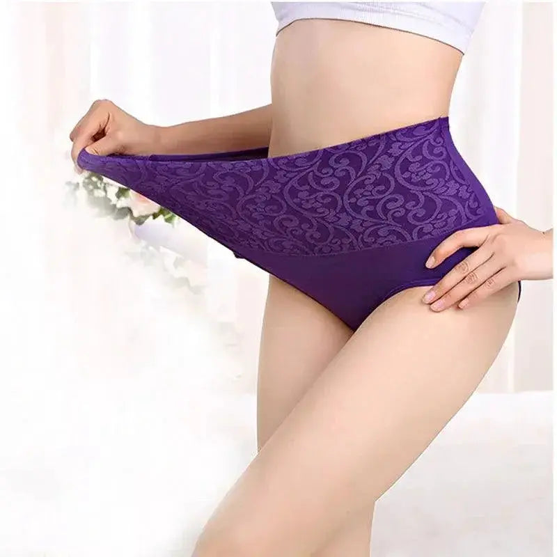 High Waist Cotton Panties Postpartum Abdominal Support