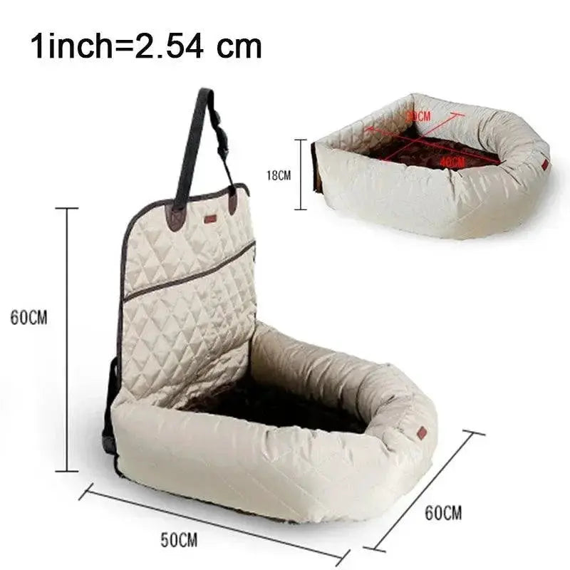 PawNova Waterproof Dog Carrier Car Seat Pad Travel Bag
