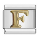 Stainless Steel Letter Charm Bracelet Kit Custom Jewelry