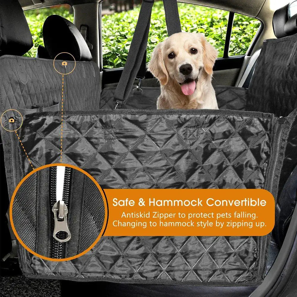 Dog Car Seat Cover Waterproof Pet Hammock For Travel