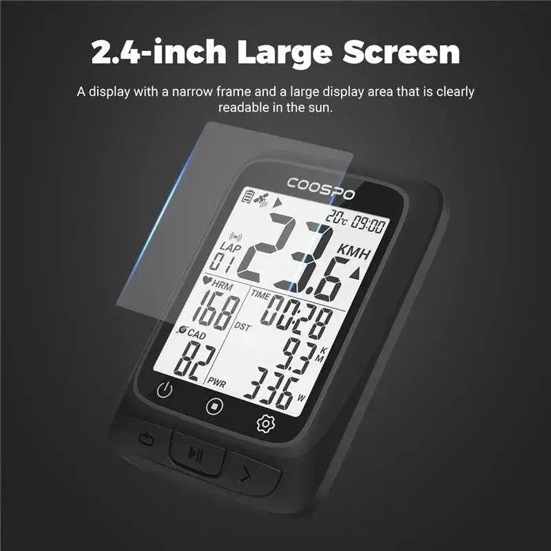 COOSPO BC107 GPS Bike Computer For Enhanced Cycling
