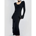 Comfort Knit Dress For Women Office