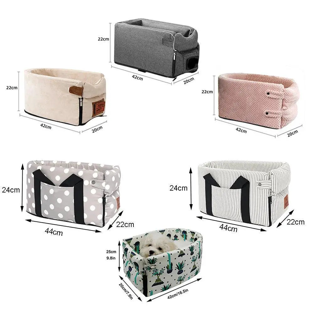 Pet Travel Bed and Carrier Combo for Small Dogs Secure