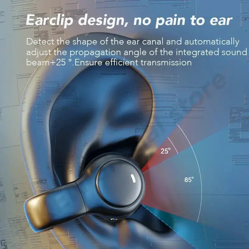 Bone Conduction Wireless Gaming Headphones HiFi Sound