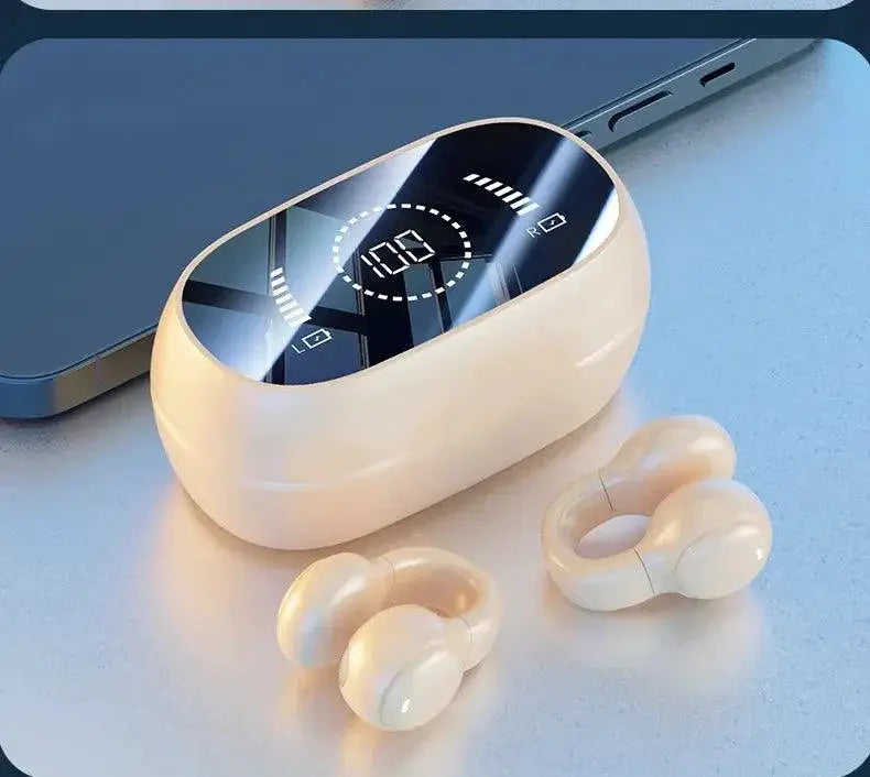 Bone Conduction Wireless Gaming Headphones HiFi Sound