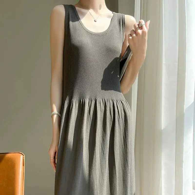Ice Silk Suspender Skirt Sophisticated Elegance And Comfort