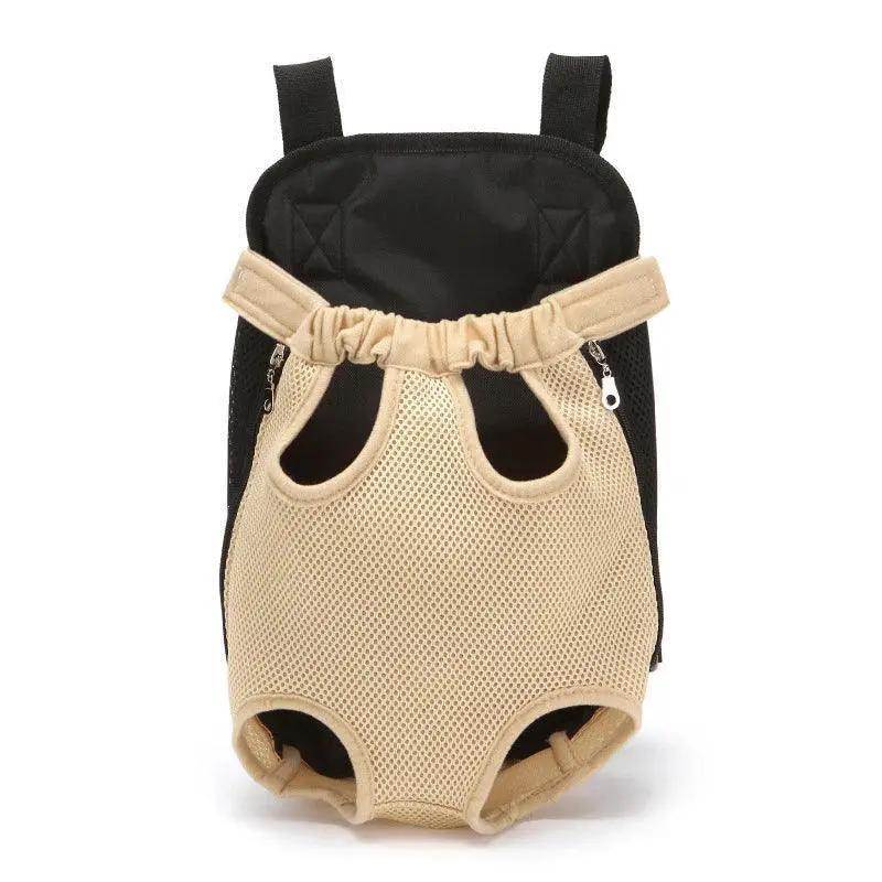 TrailPaw Breathable Mesh Dog Carrier Backpack Outdoor Fun