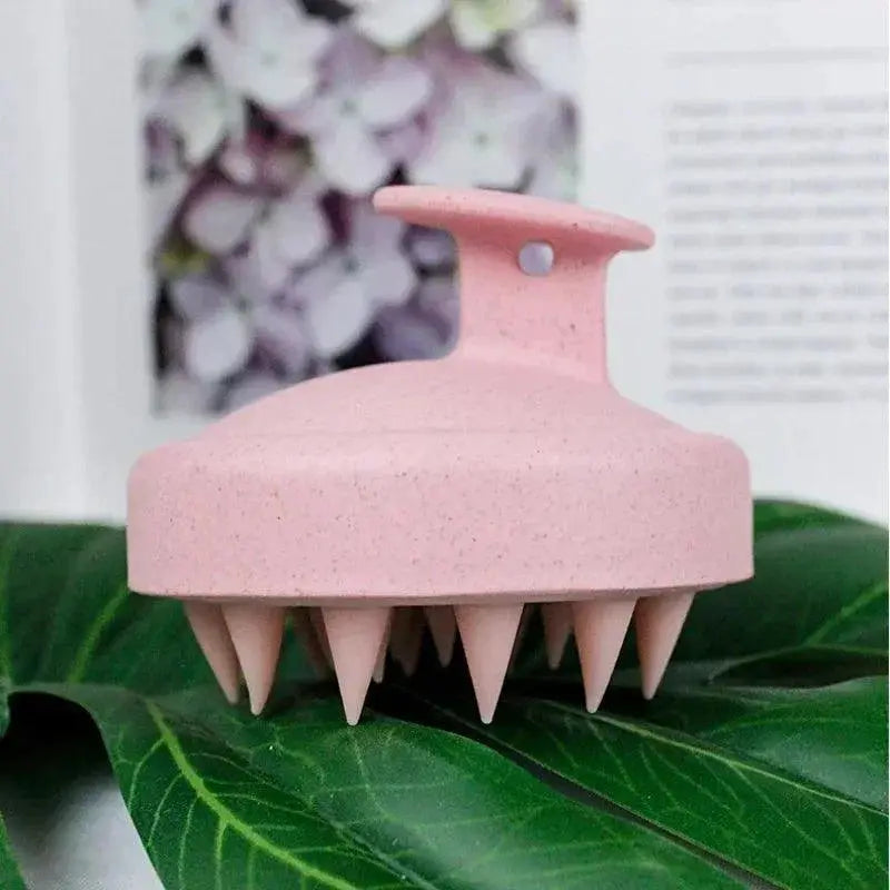Scalp Massage Brush for Stress Relief and Hair Care