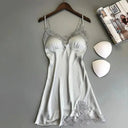 Breathable Silk Nightdress For Women