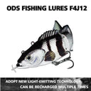 Lifelike Robotic LED Lure for Anglers