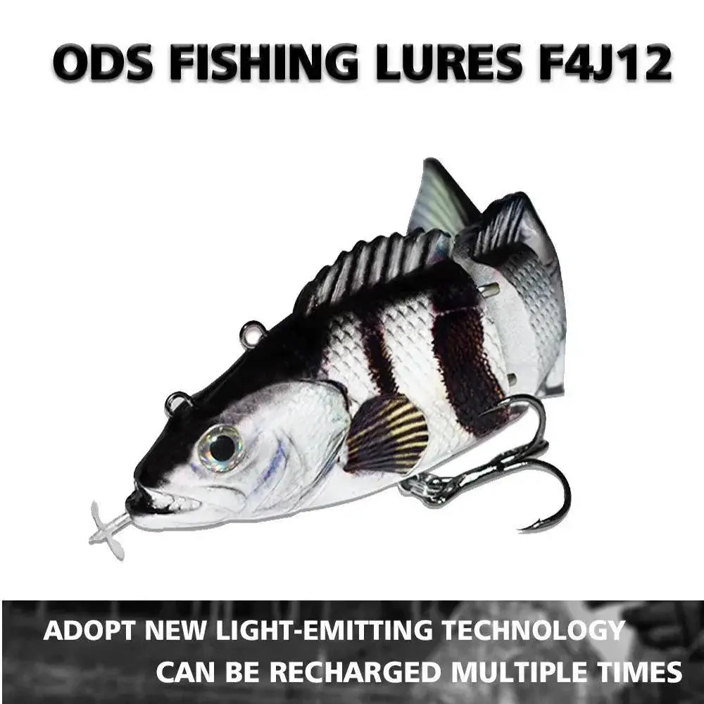 Robotic Led Fishing Lures With Advanced Swimming Technology