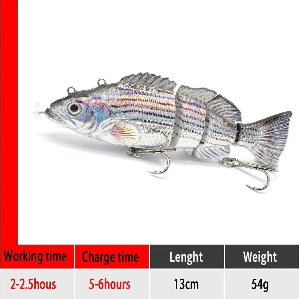 Robotic Led Fishing Lures With Advanced Swimming Technology