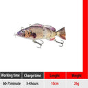 Lifelike Robotic LED Lure for Anglers