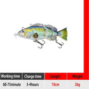 Lifelike Robotic LED Lure for Anglers