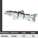 Lifelike Robotic LED Lure for Anglers