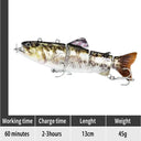 Lifelike Robotic LED Lure for Anglers