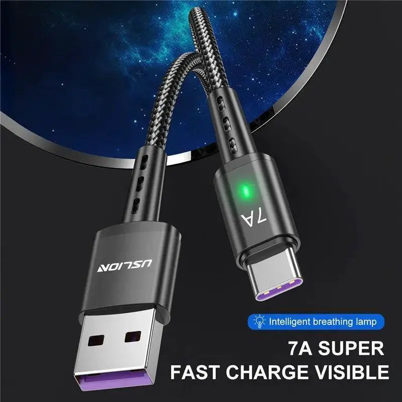 Fast Charging USB C Cable Premium Data Cord Quick Charge