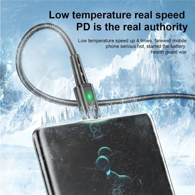 7A Fast USB C Cable for MacBook Xiaomi Samsung Huawei - Fast Charging Data Cord  ourlum.com   