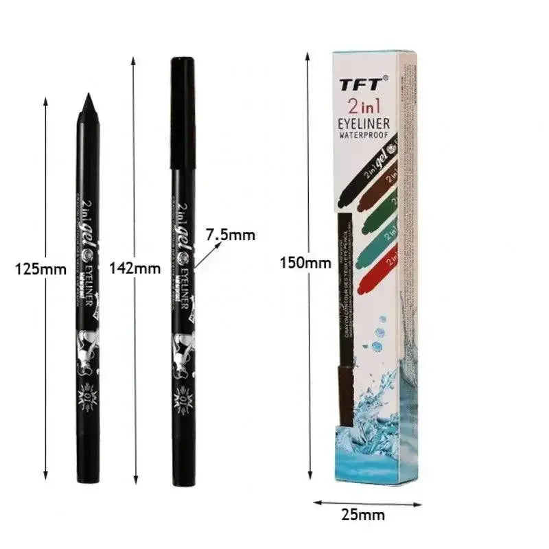 Vibrant Gel Eyeliner Set With Captivating Colors And Quality