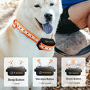 Rojeco Dog Bark Stop Collar with Remote