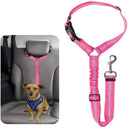 Dog Vehicle Harness With Headrest Restraint For Safe Travel
