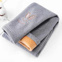 Cozy Bunny Leggings for Girls Winter