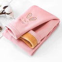 Cozy Bunny Leggings for Girls Winter