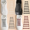 Silicone Footwear Laces For Athletes
