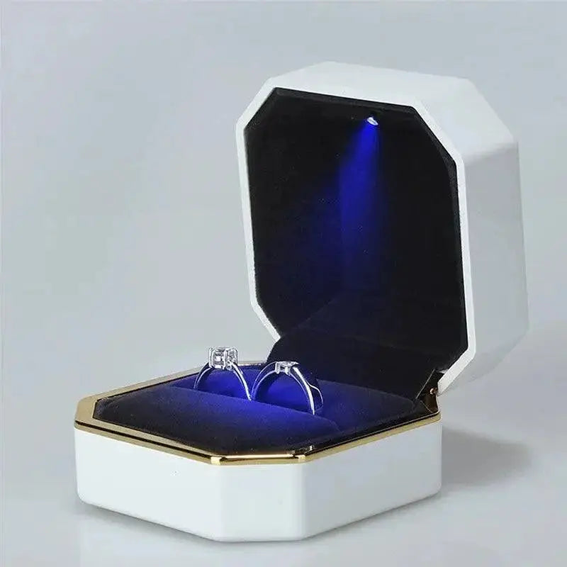 Led Light Jewelry Ring Box Ultimate Luxury Proposal