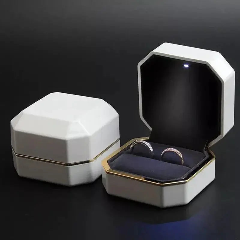 Led Light Jewelry Ring Box Ultimate Luxury Proposal