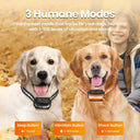ROJECO Electric Dog Training Collar With Remote Bark Control