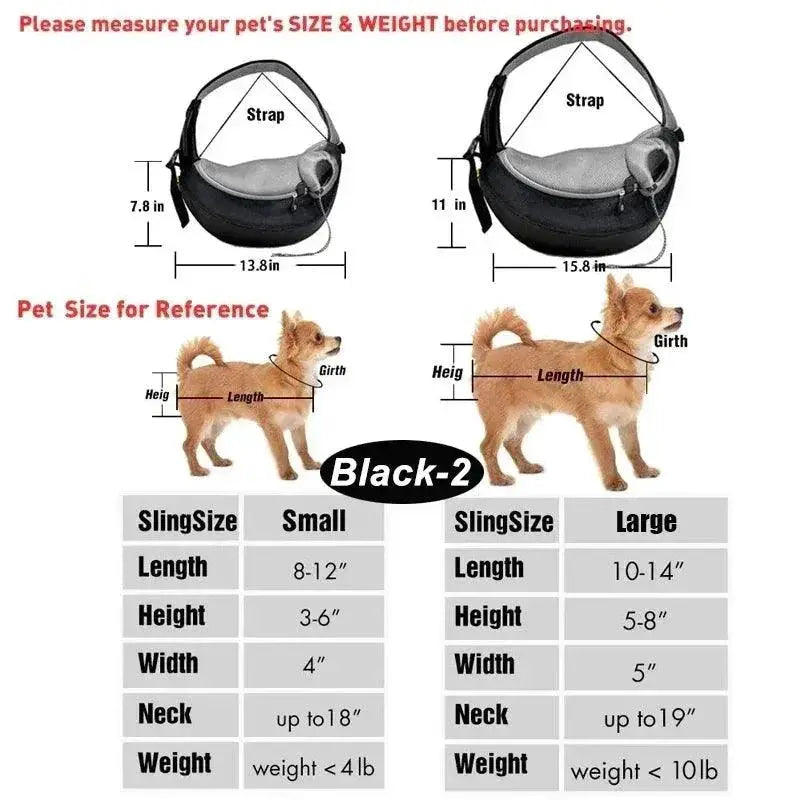 PawGlide Breathable Carrier Bag For Cats And French Bulldogs