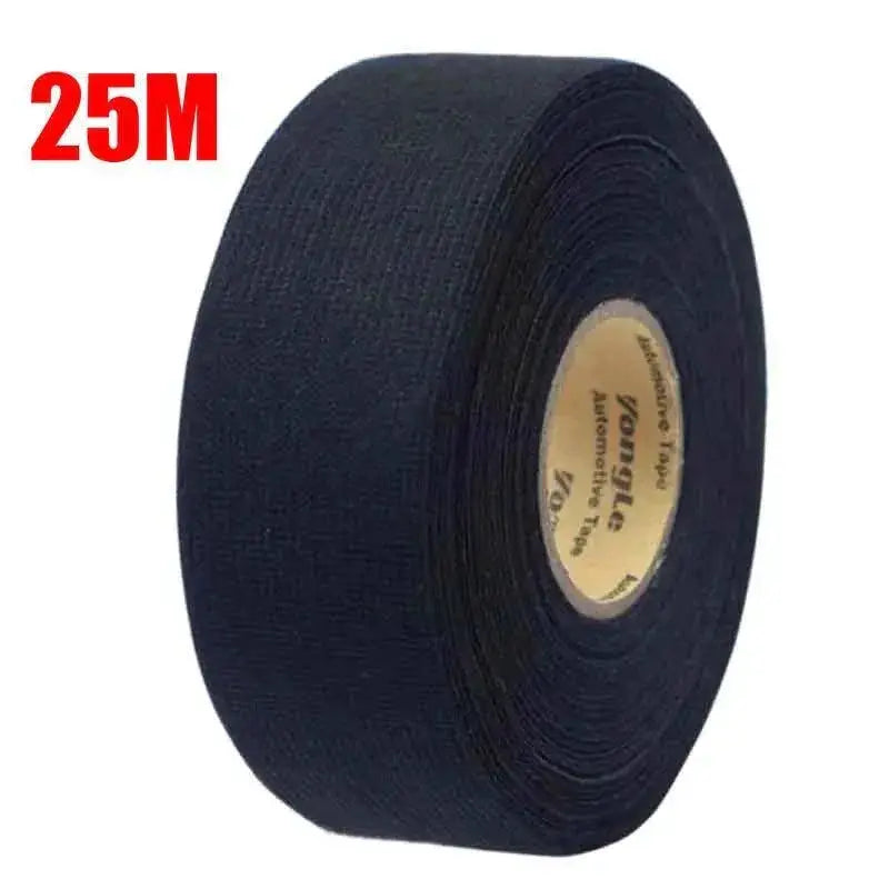 Adhesive Cloth Tape for Wiring 25M Durable Automotive