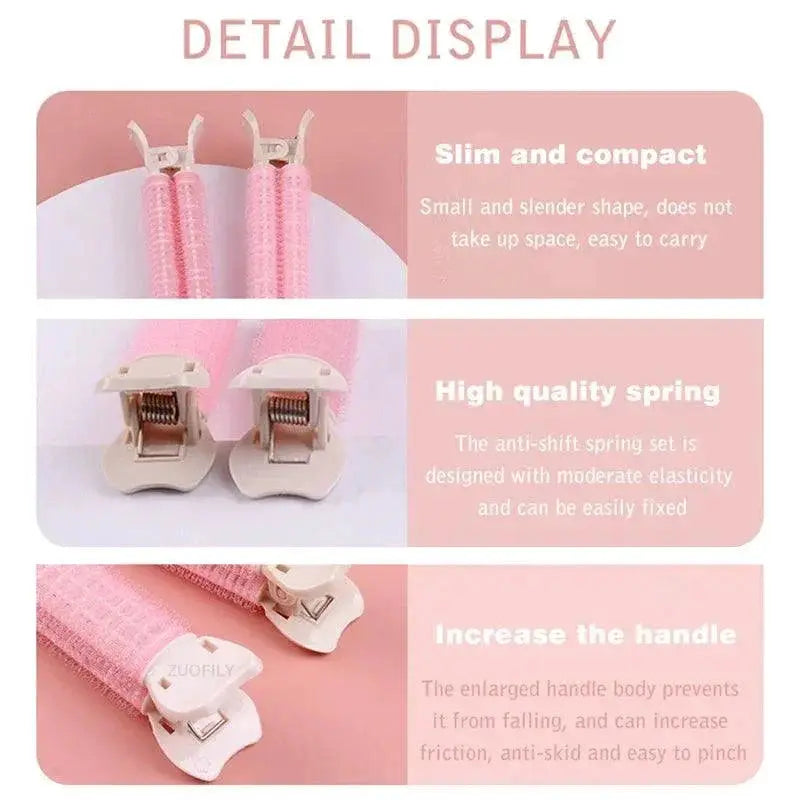 Fluffy Hair Rollers Curlers Effortless Styling Curls