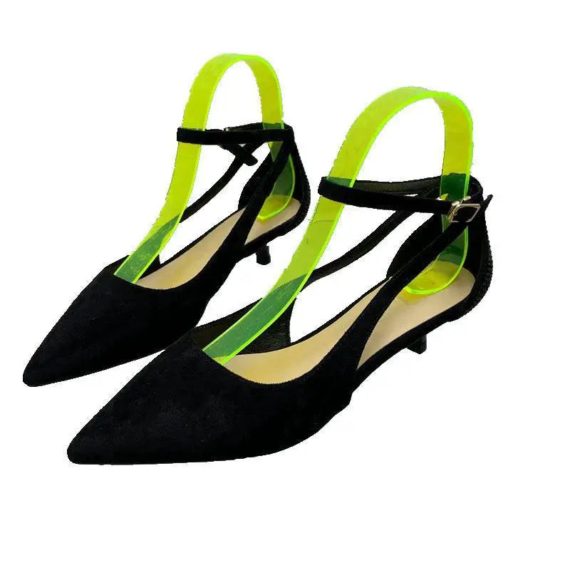Nude Middle Heel Shoes For Elegant Women Comfort And Style