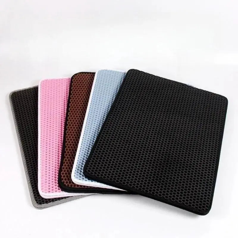 Cat Litter Mat Waterproof Double Layer Pad Clean Accessories