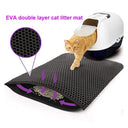 Waterproof Cat Litter Mat Keeps Floors