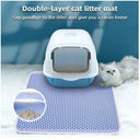 Waterproof Cat Litter Mat Keeps Floors
