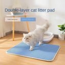 Waterproof Cat Litter Mat Keeps Floors