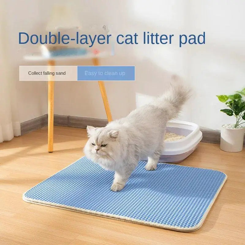Purrrfect Cat Litter Mat Waterproof Non Slip Easy To Clean