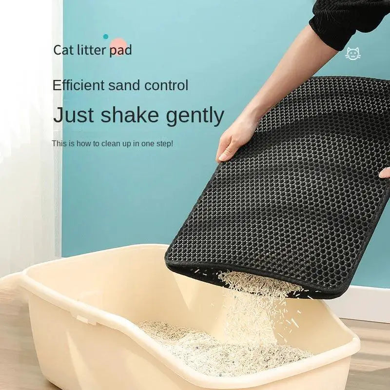 Purrrfect Cat Litter Mat Waterproof Non Slip Easy To Clean