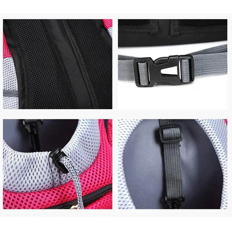 TrailMate Double Shoulder Pet Backpack Outdoor Ready