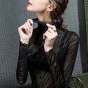 Lace Mesh Top Apparel for Women Brunch
