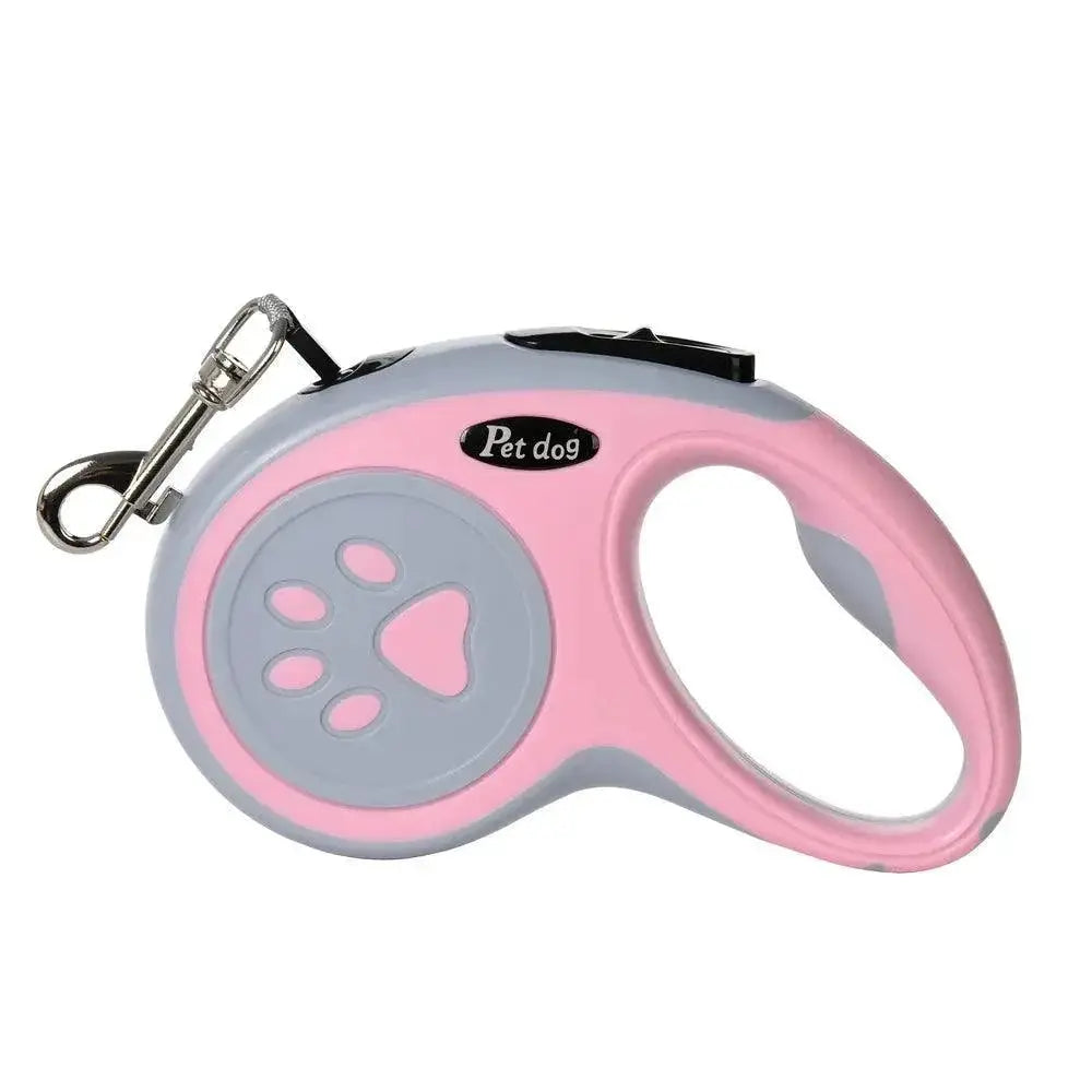 Nylon Retractable Dog Leash Lightweight For Small Pets