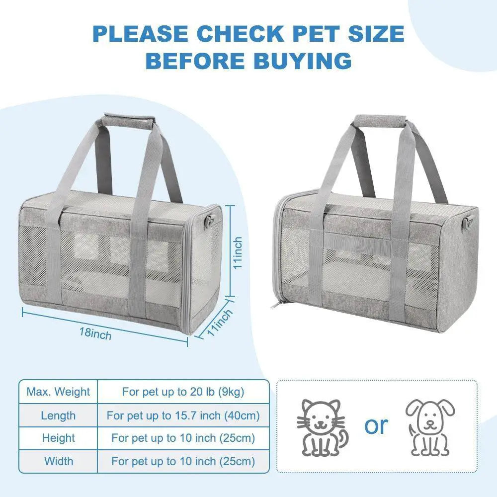WanderPet Pet Travel Backpack Airline Approved Carrier