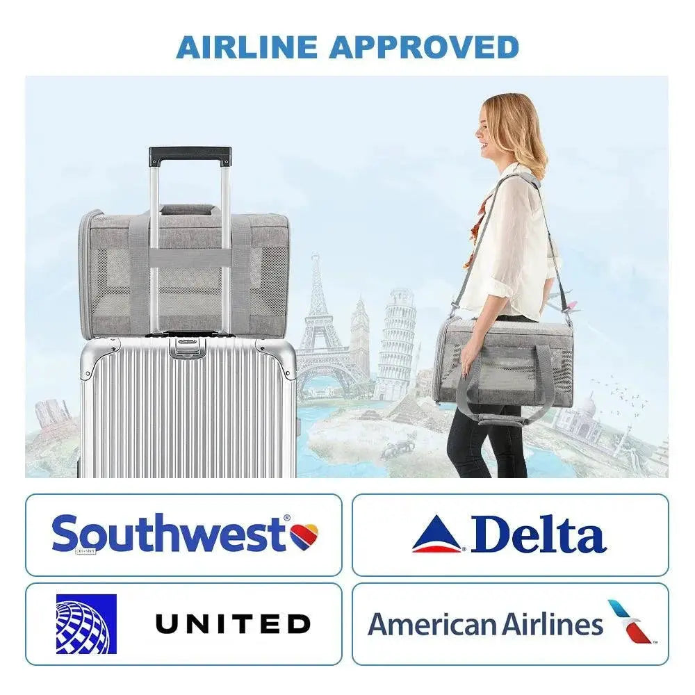 WanderPet Pet Travel Backpack Airline Approved Carrier