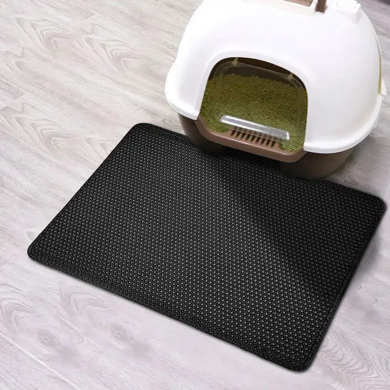 EVA Double Layer Cat Litter Pad Waterproof Non Slip Mat
