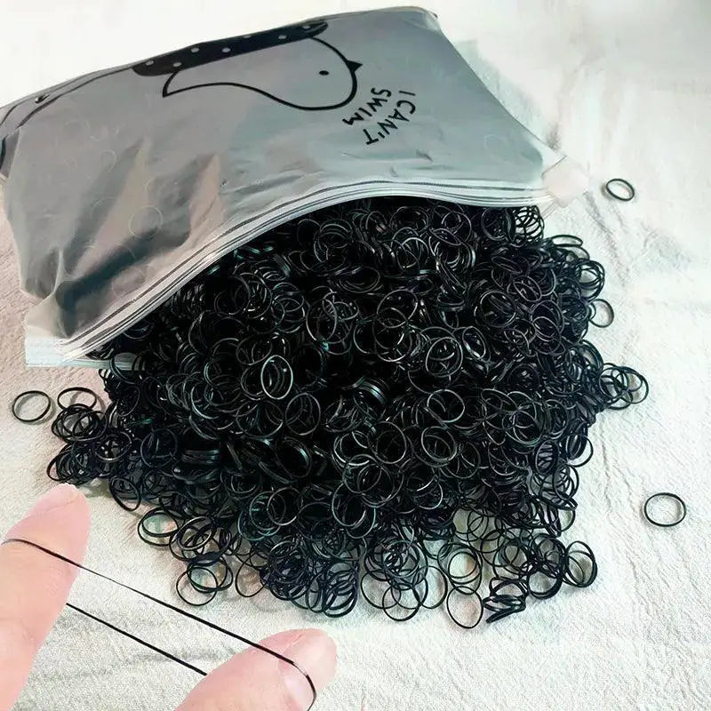 Vibrant Girls Disposable Hair Bands Set For Stylish Looks